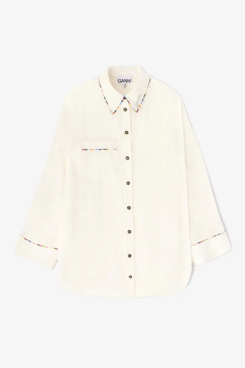 Camisa raglán fluida de modal