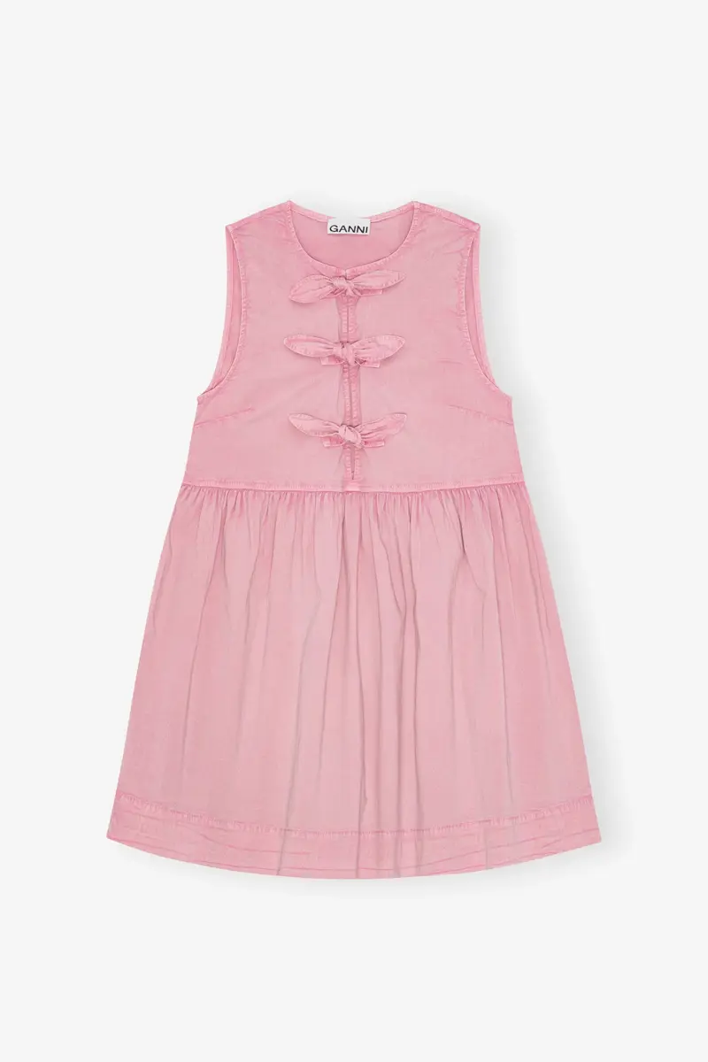 Vestido rosa lavado